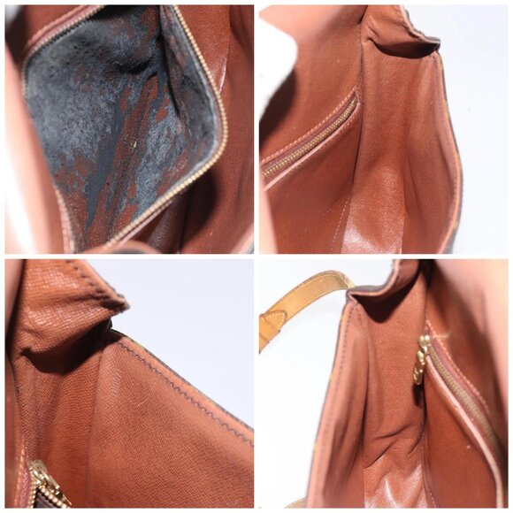 LOUIS VUITTON Monogram Monogram Saint Cloud GM Shoulder Bag M51242 Auth 122628 - Picture 15 of 16